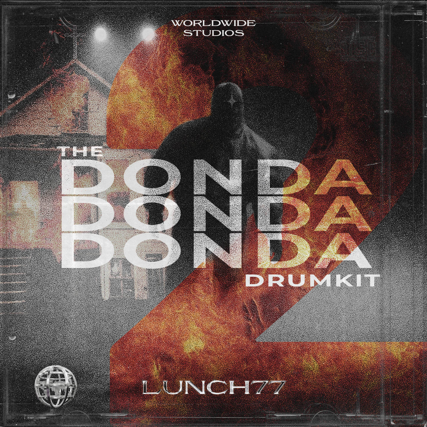 The Lunch77 Donda 2 Drumkit Artwork