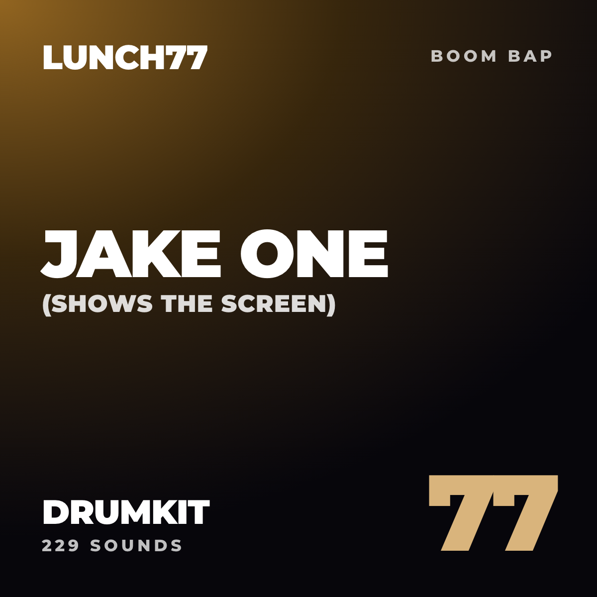 Jake One (Shows the Screen) Drumkit cover