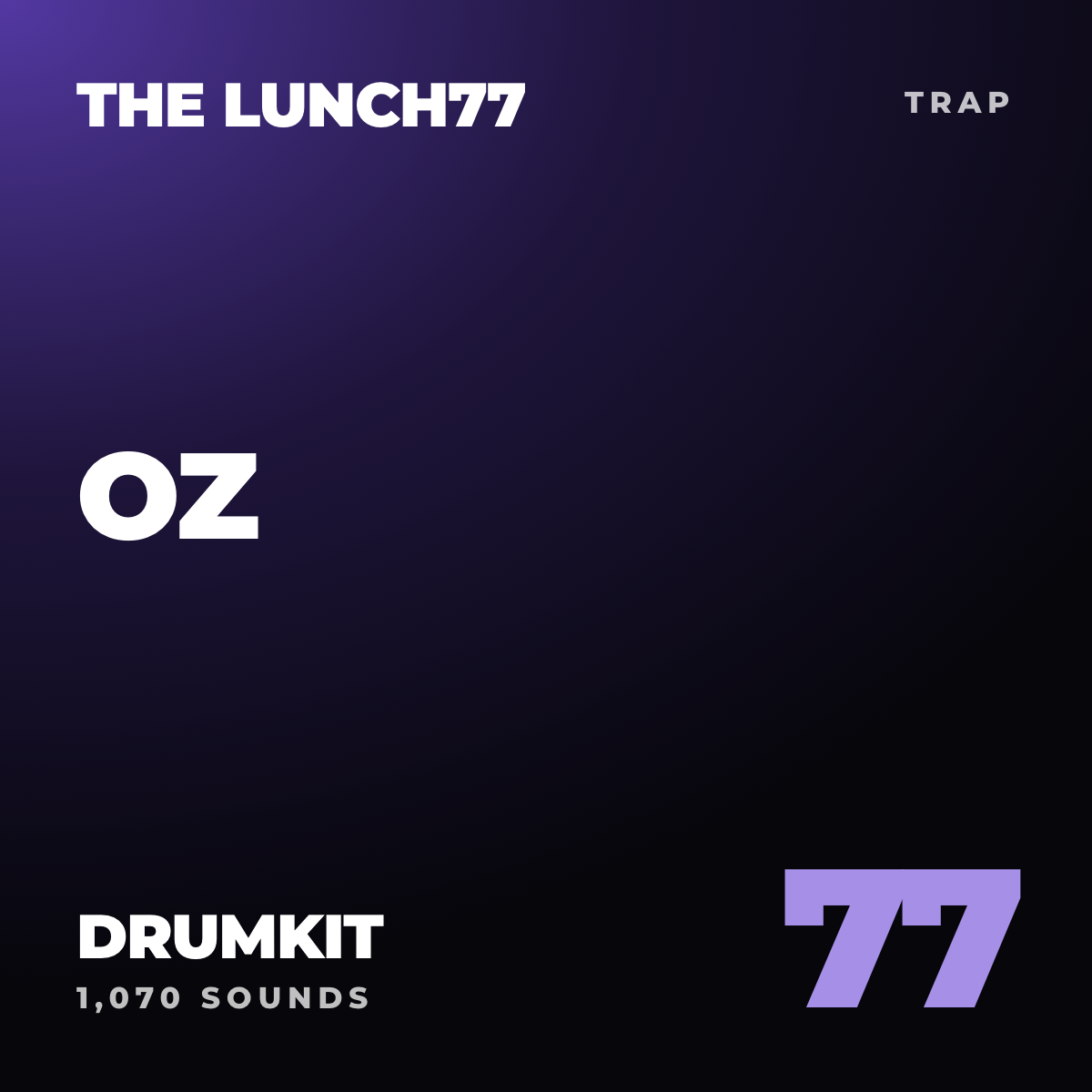 The Lunch77 OZ Drumkit cover