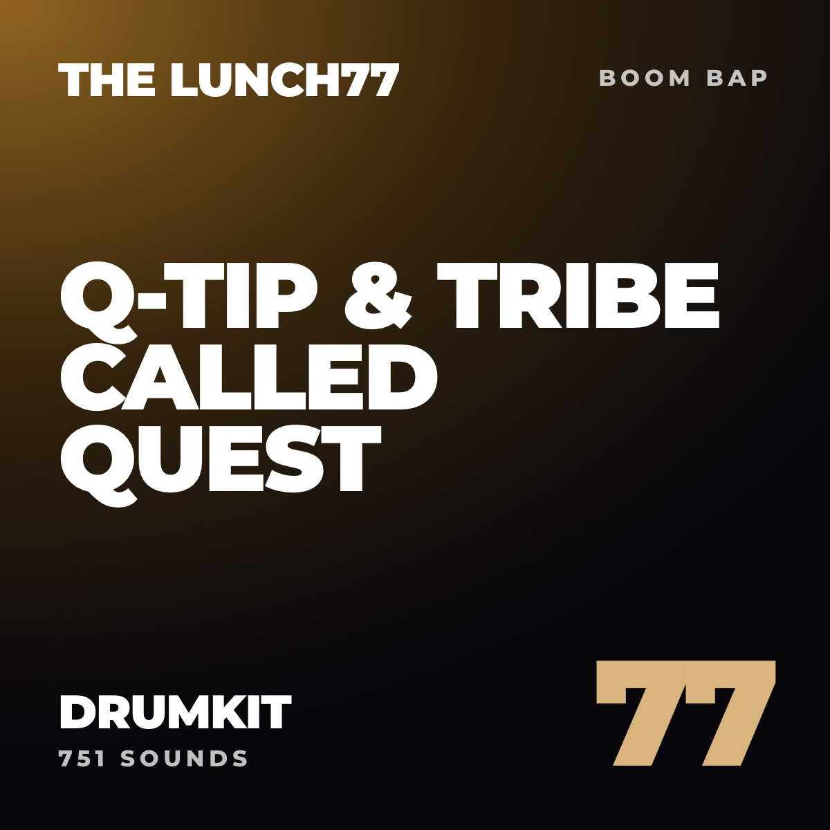 The Lunch77 Q-Tip & Tribe Called Quest Drumkit cover