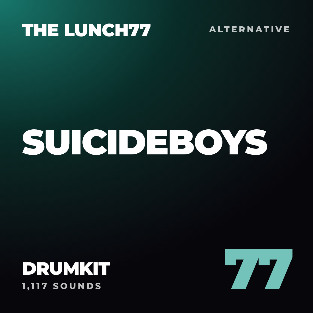 The Lunch77 Suicideboys Drumkit cover
