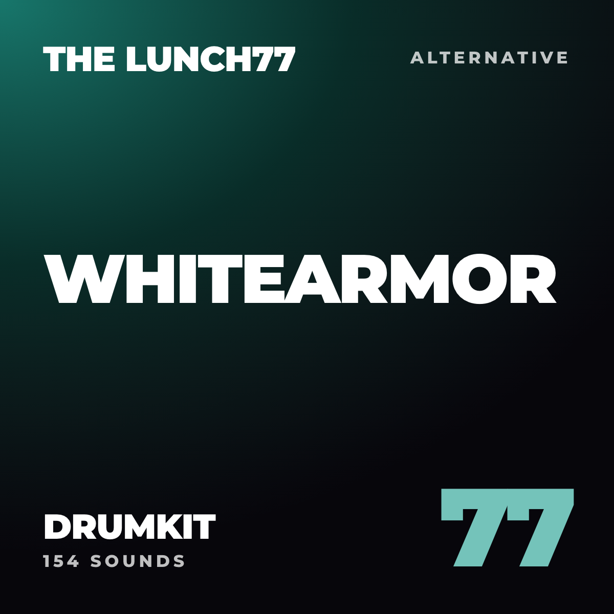 The Lunch77 Whitearmor Drumkit cover