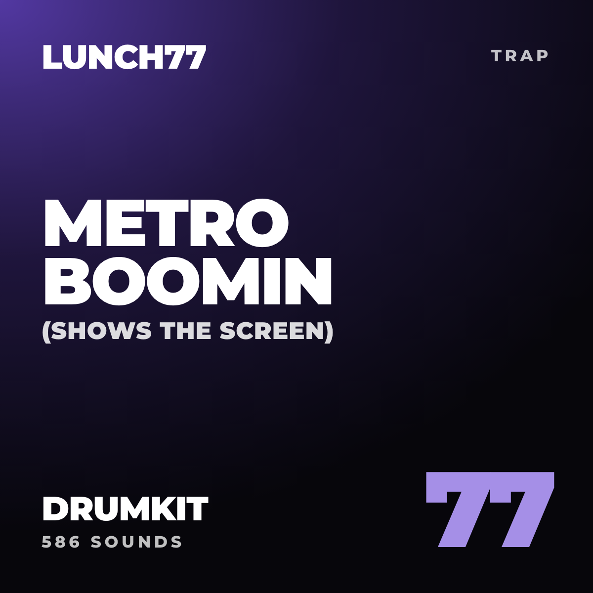 Metro Boomin (Shows the Screen) Drumkit cover