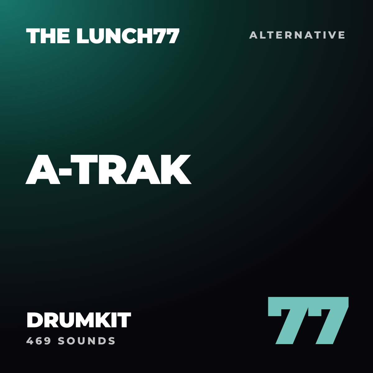 The Lunch77 A-Trak Drumkit cover
