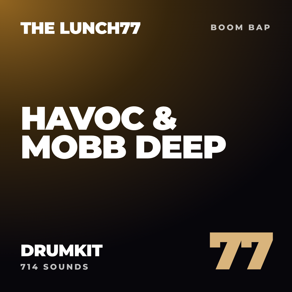 The Lunch77 Havoc & Mobb Deep Drumkit cover