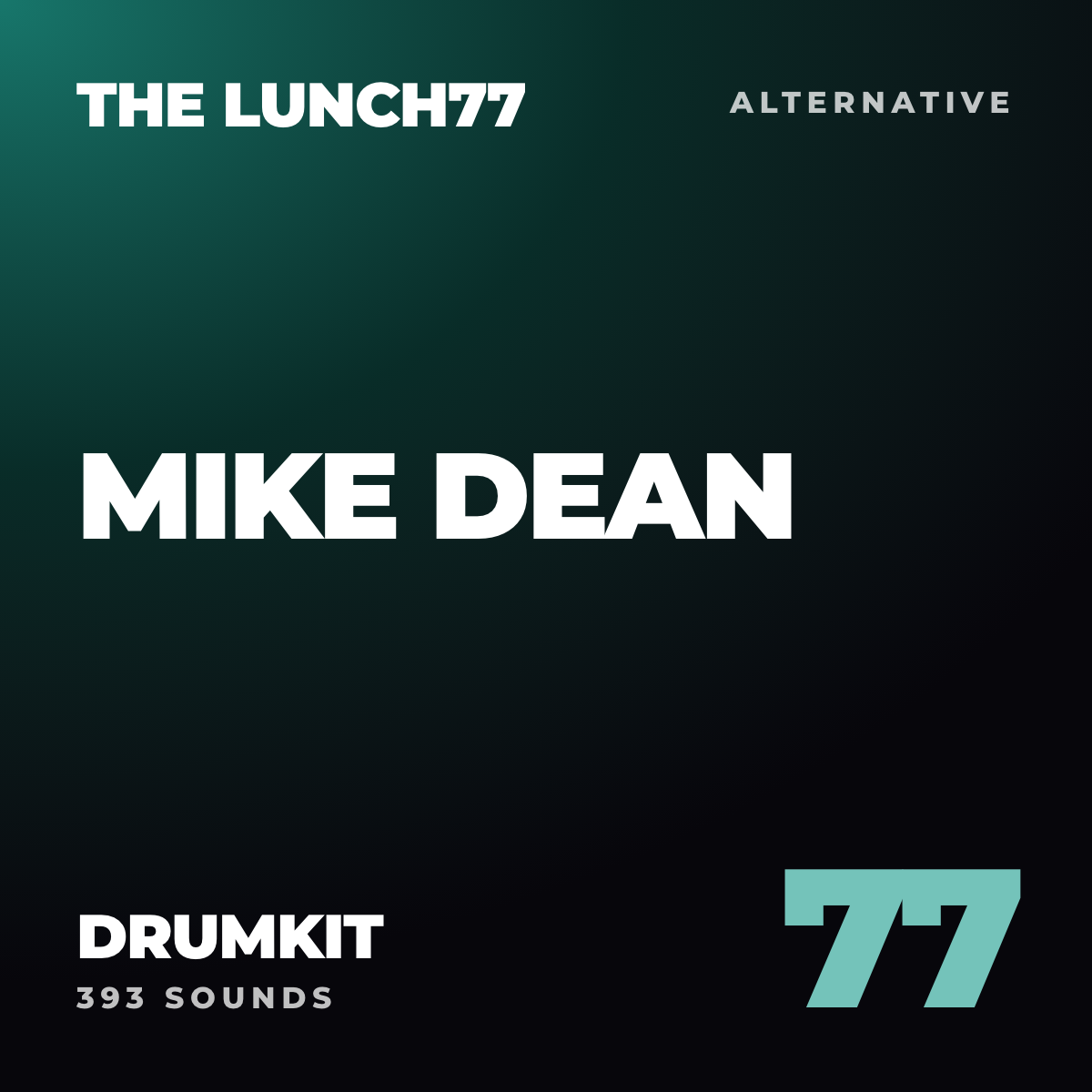 The Lunch77 Mike Dean Drumkit cover
