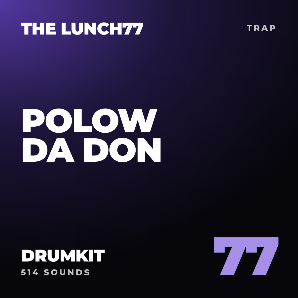 The Lunch77 Polow Da Don Drumkit cover
