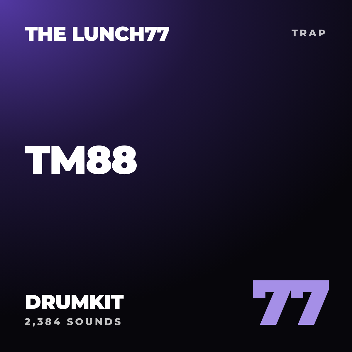 The Lunch77 TM88 Drumkit cover