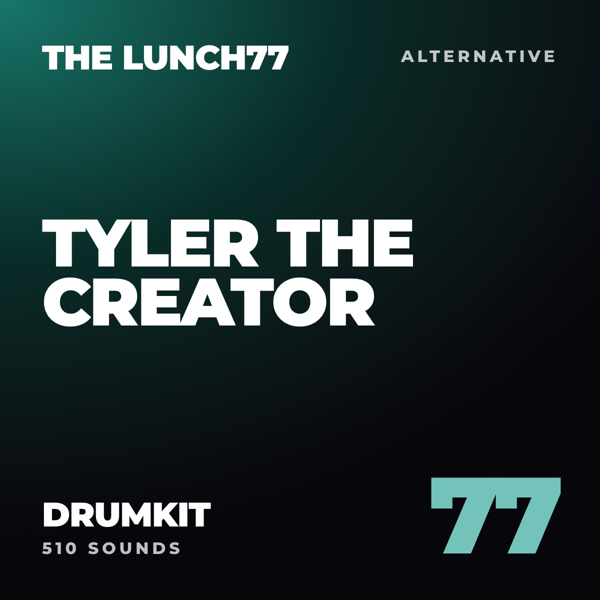The Lunch77 Tyler the Creator Drumkit cover